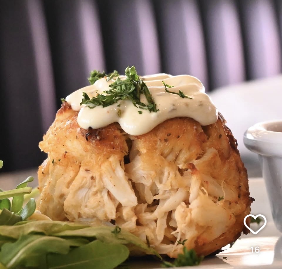 Belford's Seafood crab cake